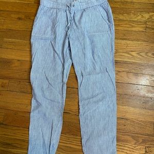 Joie linen drawstring jogger pants